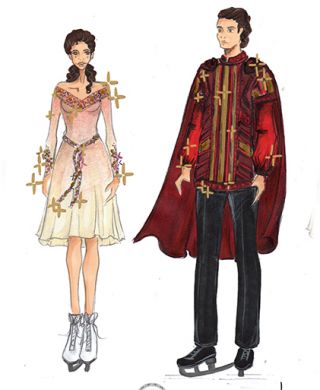 Bozzetto costumi Romeo e Giulietta